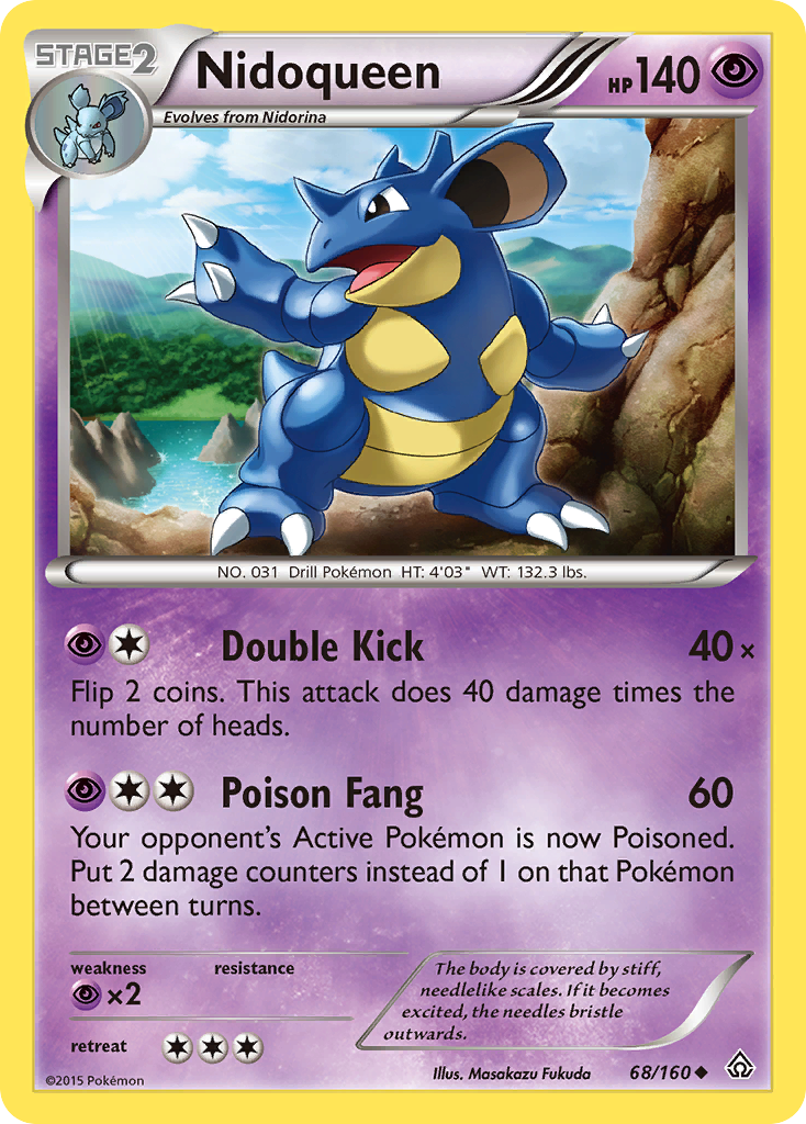 Nidoqueen (68/160) [XY: Primal Clash] | Anubis Games and Hobby