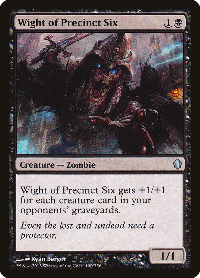 Wight of Precinct Six [Commander 2013] | Anubis Games and Hobby