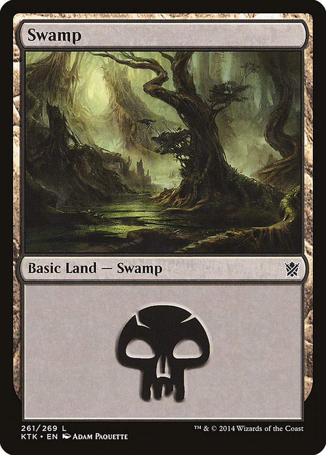 Swamp (261) [Khans of Tarkir] | Anubis Games and Hobby