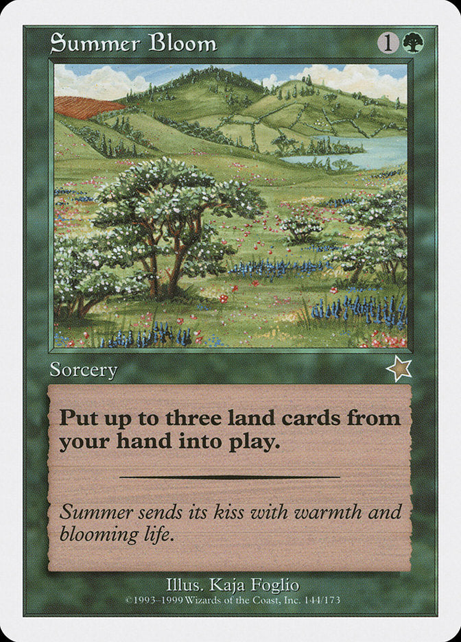 Summer Bloom [Starter 1999] | Anubis Games and Hobby