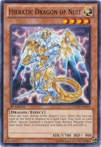 Hieratic Dragon of Nuit [Galactic Overlord] [GAOV-EN018] | Anubis Games and Hobby