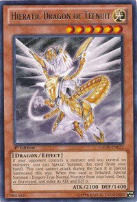 Hieratic Dragon of Tefnuit [Galactic Overlord] [GAOV-EN022] | Anubis Games and Hobby