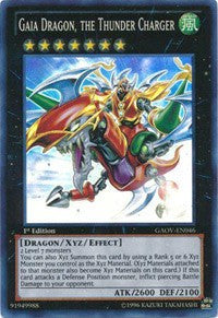 Gaia Dragon, the Thunder Charger [Galactic Overlord] [GAOV-EN046] | Anubis Games and Hobby