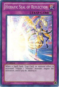 Hieratic Seal of Reflection [Galactic Overlord] [GAOV-EN072] | Anubis Games and Hobby