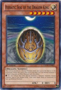 Hieratic Seal of the Dragon King [Galactic Overlord] [GAOV-EN082] | Anubis Games and Hobby