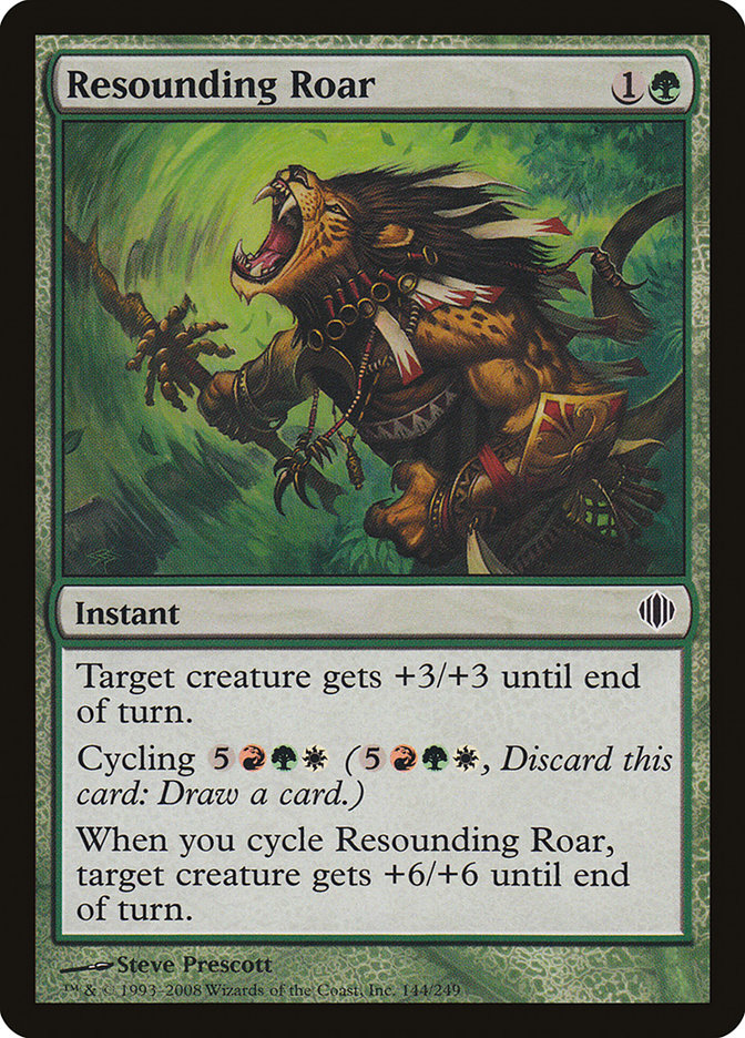 Resounding Roar [Shards of Alara] | Anubis Games and Hobby