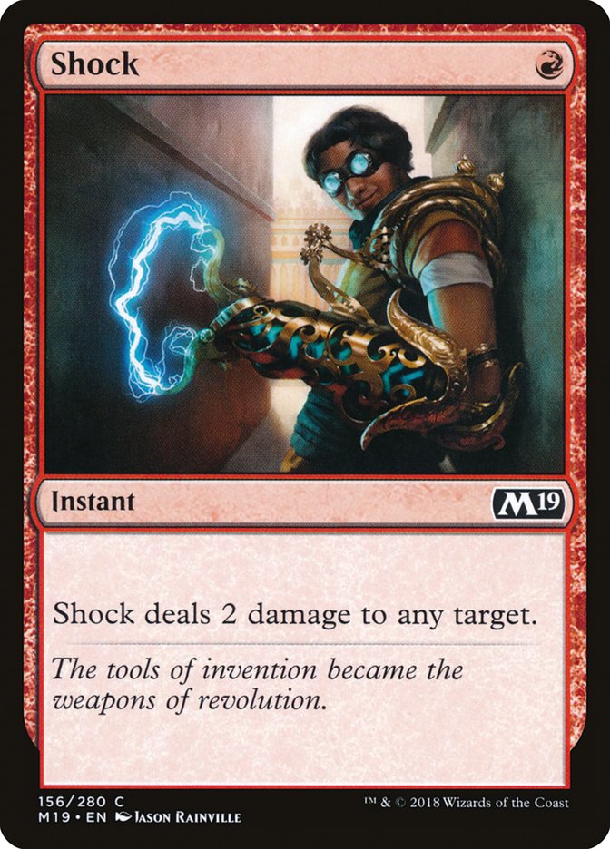 Shock [Core Set 2019] | Anubis Games and Hobby