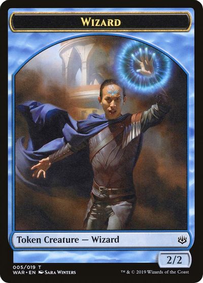 Servo // Wizard Double-Sided Token [Challenger Decks 2020 Tokens] | Anubis Games and Hobby