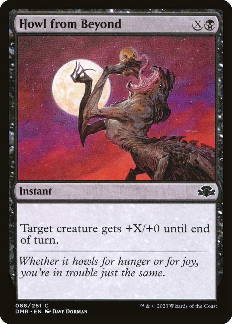 Howl from Beyond [Dominaria Remastered] | Anubis Games and Hobby
