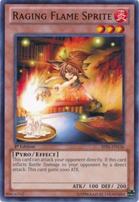 Raging Flame Sprite [Battle Pack: Epic Dawn] [BP01-EN136] | Anubis Games and Hobby