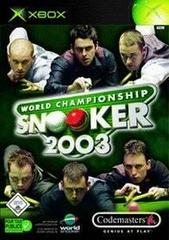 World Championship Snooker 2003 - PAL Xbox | Anubis Games and Hobby