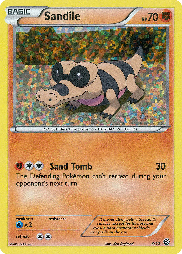 Sandile (8/12) [McDonald's Promos: 2011 Collection] | Anubis Games and Hobby