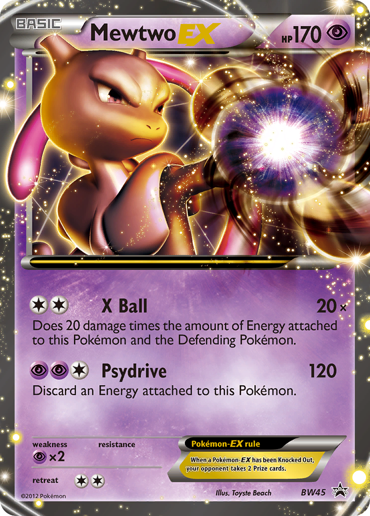 Mewtwo EX (BW45) [Black & White: Black Star Promos] | Anubis Games and Hobby