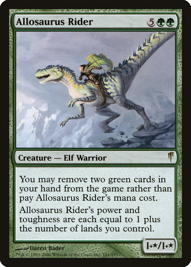 Allosaurus Rider [Coldsnap] | Anubis Games and Hobby