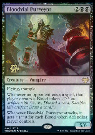 Bloodvial Purveyor [Innistrad: Crimson Vow Prerelease Promos] | Anubis Games and Hobby