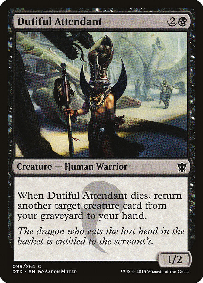 Dutiful Attendant [Dragons of Tarkir] | Anubis Games and Hobby