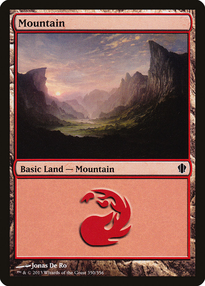 Mountain (350) [Commander 2013] | Anubis Games and Hobby