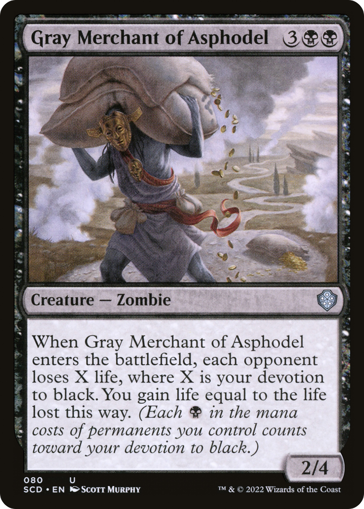 Gray Merchant of Asphodel [Starter Commander Decks] | Anubis Games and Hobby