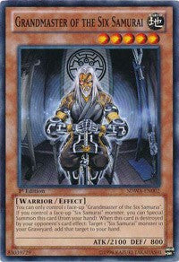 Grandmaster of the Six Samurai [Structure Deck: Samurai Warlords] [SDWA-EN002] | Anubis Games and Hobby