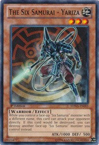 The Six Samurai - Yariza [Structure Deck: Samurai Warlords] [SDWA-EN003] | Anubis Games and Hobby