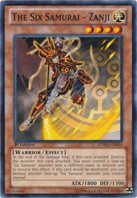 The Six Samurai - Zanji [Structure Deck: Samurai Warlords] [SDWA-EN004] | Anubis Games and Hobby