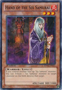 Hand of the Six Samurai [Structure Deck: Samurai Warlords] [SDWA-EN015] | Anubis Games and Hobby