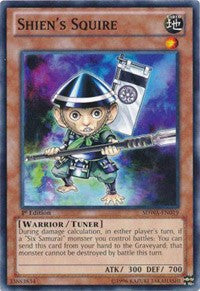 Shien's Squire [Structure Deck: Samurai Warlords] [SDWA-EN019] | Anubis Games and Hobby