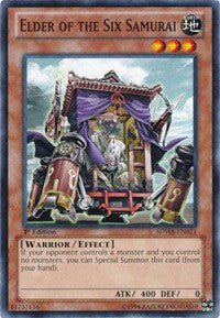 Elder of the Six Samurai [Structure Deck: Samurai Warlords] [SDWA-EN021] | Anubis Games and Hobby