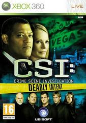 CSI: Deadly Intent - PAL Xbox 360 | Anubis Games and Hobby