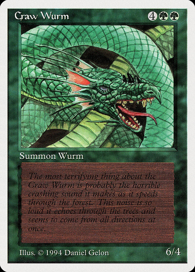 Craw Wurm [Summer Magic / Edgar] | Anubis Games and Hobby
