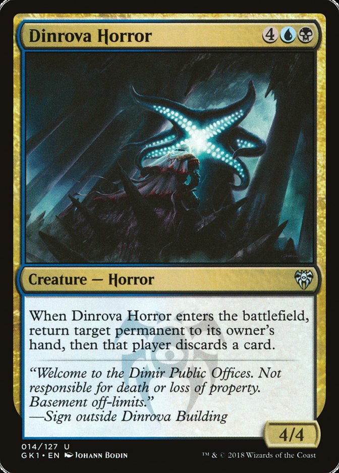 Dinrova Horror [Guilds of Ravnica Guild Kit] | Anubis Games and Hobby