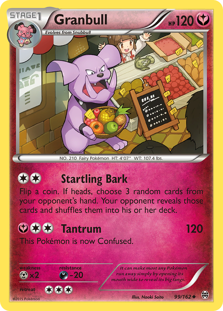 Granbull (99/162) [XY: BREAKthrough] | Anubis Games and Hobby