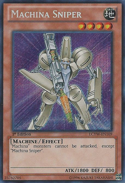 Machina Sniper [LCYW-EN169] Secret Rare | Anubis Games and Hobby