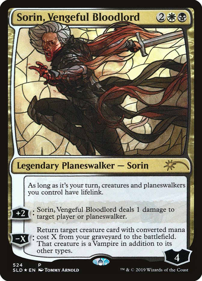Sorin, Vengeful Bloodlord (Stained Glass) [Secret Lair Drop Promos] | Anubis Games and Hobby