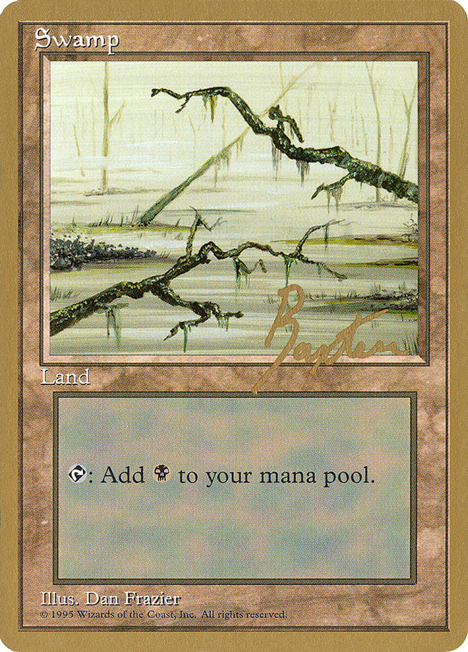 Swamp (gb371) (George Baxter) [Pro Tour Collector Set] | Anubis Games and Hobby