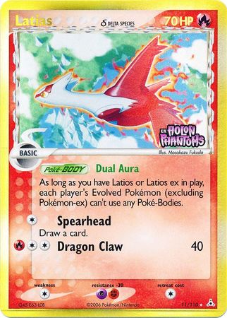 Latias (11/110) (Delta Species) (Stamped) [EX: Holon Phantoms] | Anubis Games and Hobby