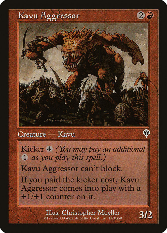 Kavu Aggressor [Invasion] | Anubis Games and Hobby