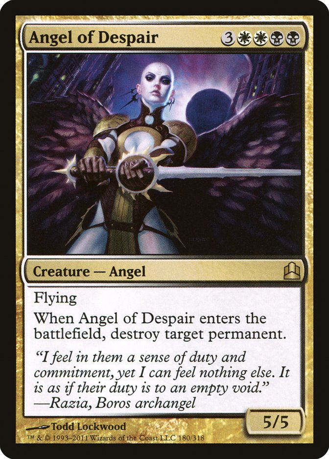 Angel of Despair [Commander 2011] | Anubis Games and Hobby