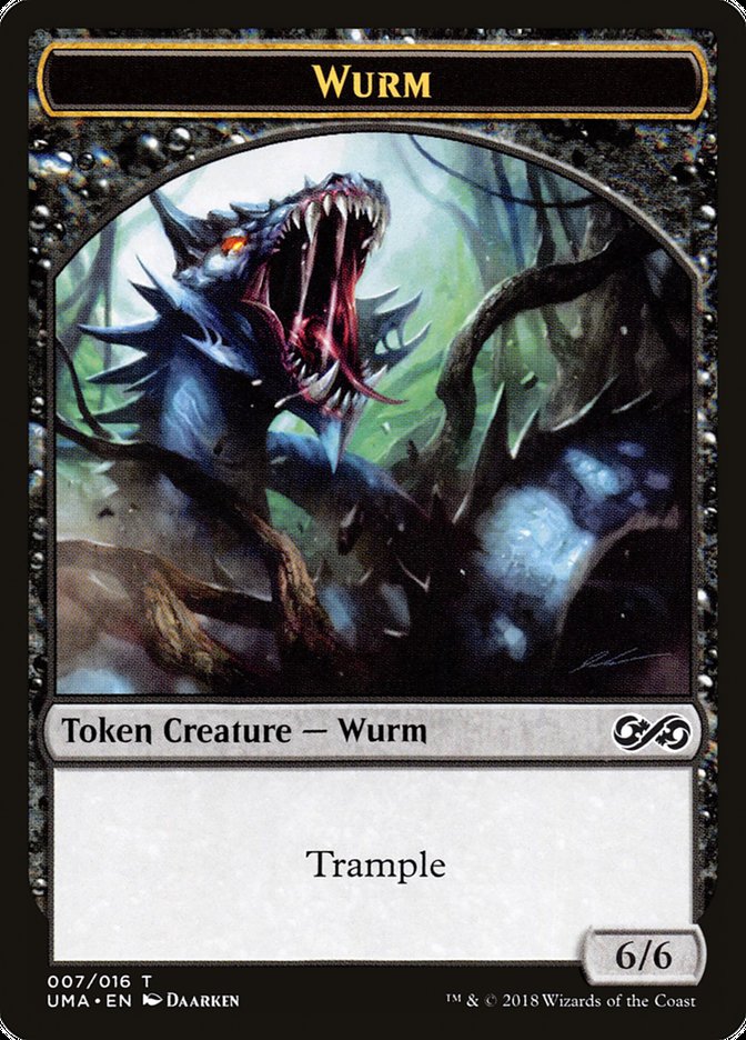 Wurm Token [Ultimate Masters Tokens] | Anubis Games and Hobby