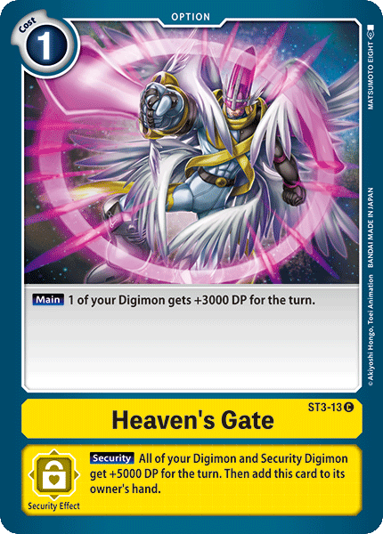 Heaven's Gate [ST3-13] [Starter Deck: Heaven's Yellow] | Anubis Games and Hobby