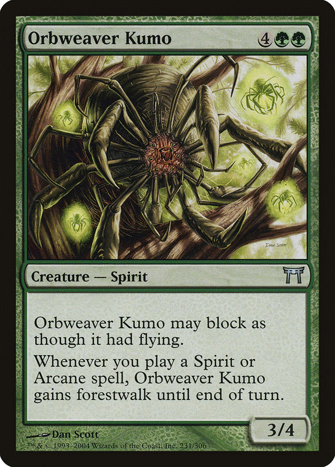 Orbweaver Kumo [Champions of Kamigawa] | Anubis Games and Hobby