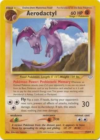 Aerodactyl (15/64) [Neo Revelation Unlimited] | Anubis Games and Hobby