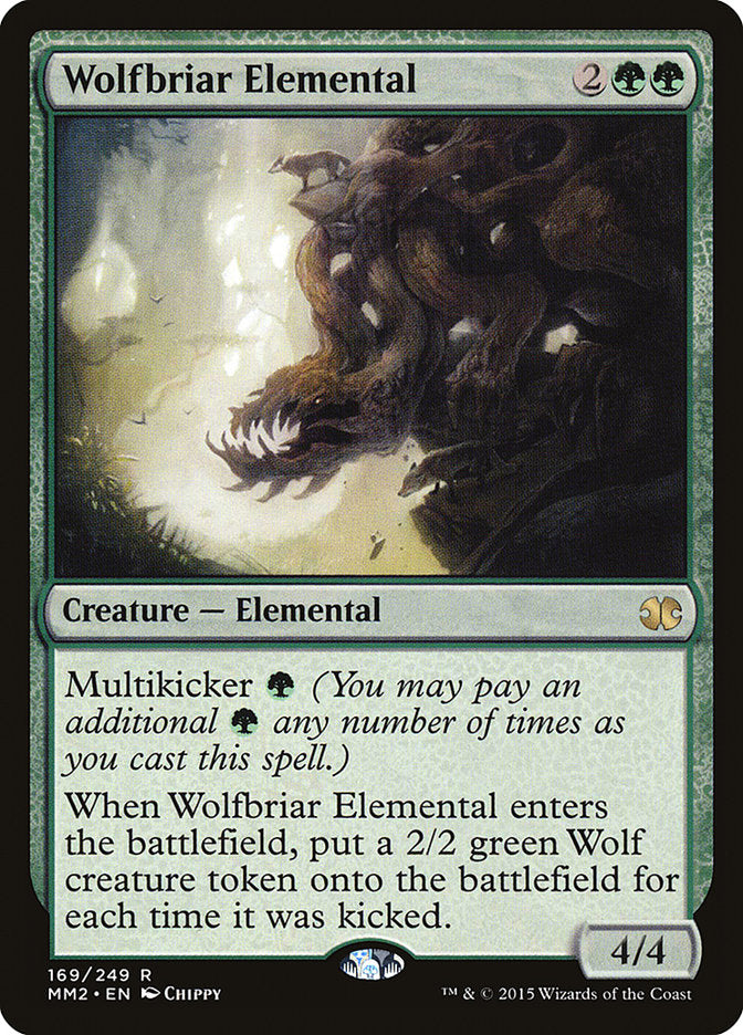 Wolfbriar Elemental [Modern Masters 2015] | Anubis Games and Hobby
