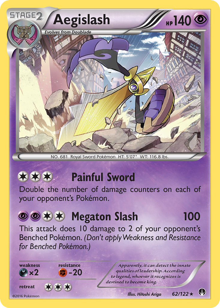 Aegislash (62/122) [XY: BREAKpoint] | Anubis Games and Hobby