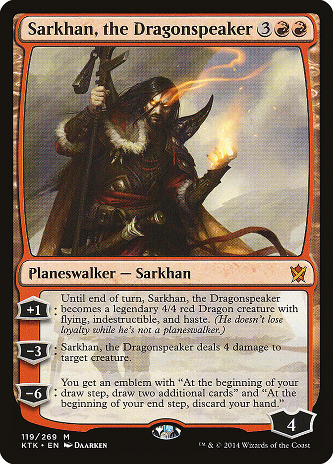 Sarkhan, the Dragonspeaker [Khans of Tarkir] | Anubis Games and Hobby