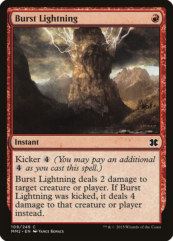 Burst Lightning [Modern Masters 2015] | Anubis Games and Hobby