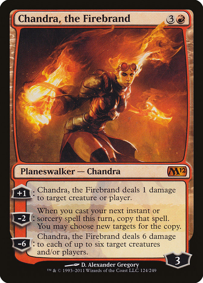 Chandra, the Firebrand [Magic 2012] | Anubis Games and Hobby