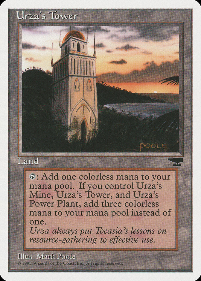 Urza's Tower (Sunset) [Chronicles] | Anubis Games and Hobby