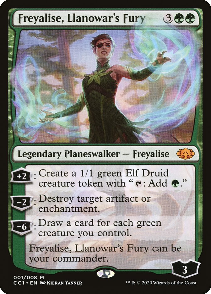 Freyalise, Llanowar's Fury [Commander Collection: Green] | Anubis Games and Hobby