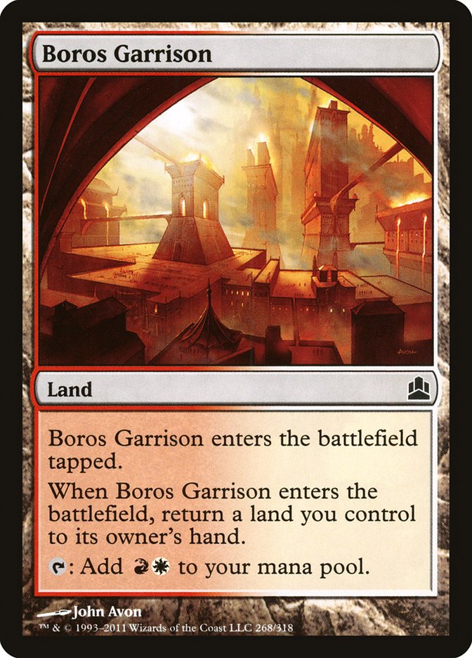 Boros Garrison [Commander 2011] | Anubis Games and Hobby